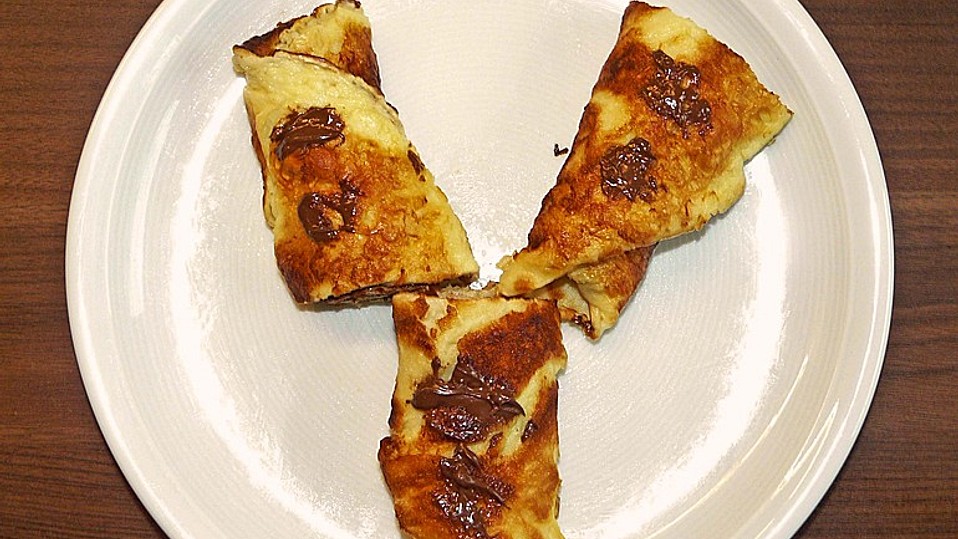 Bananen-Nutella-Pfannkuchen von lenchen