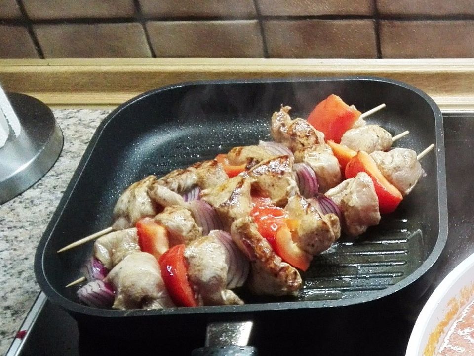 Hähnchen-Balsamico-Spieße von Peter-Pan-Schaaf| Chefkoch