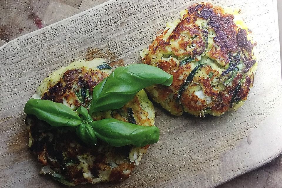 Zucchini-Feta-Küchlein