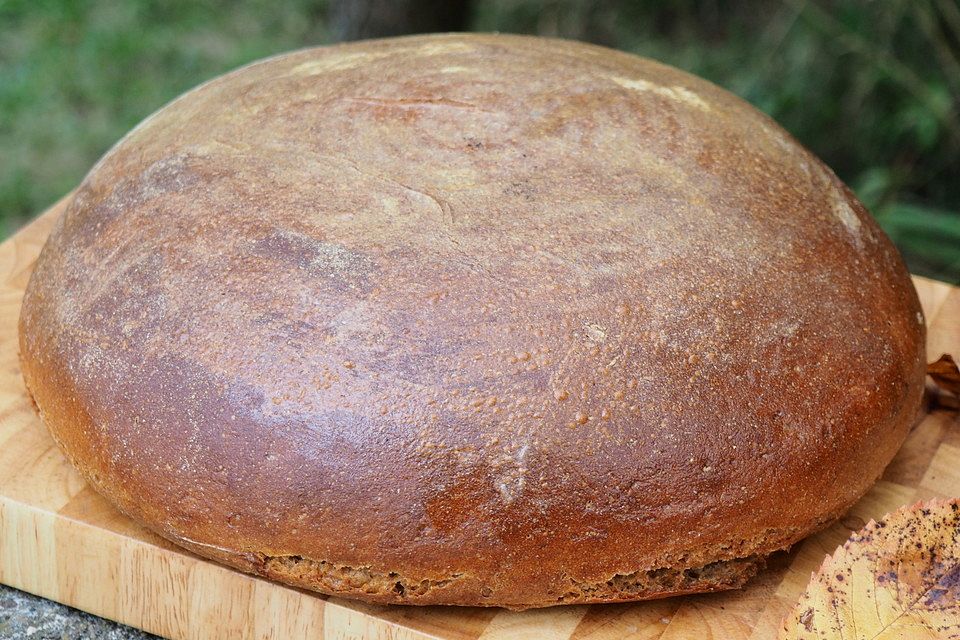 Roggenmischbrot mit Sauerteig