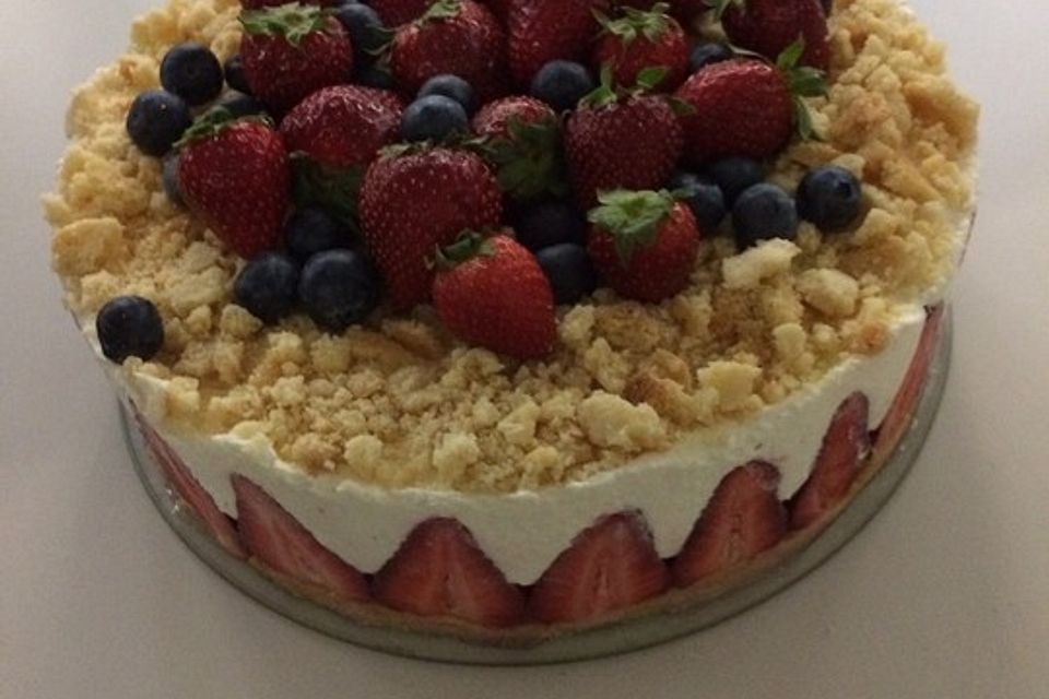 Streusel-Erdbeertorte Streusel-Erdbeertorte