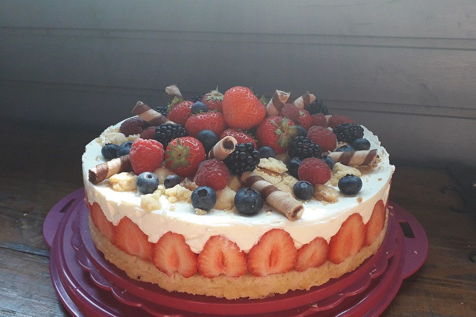 Streusel-Erdbeertorte Streusel-Erdbeertorte