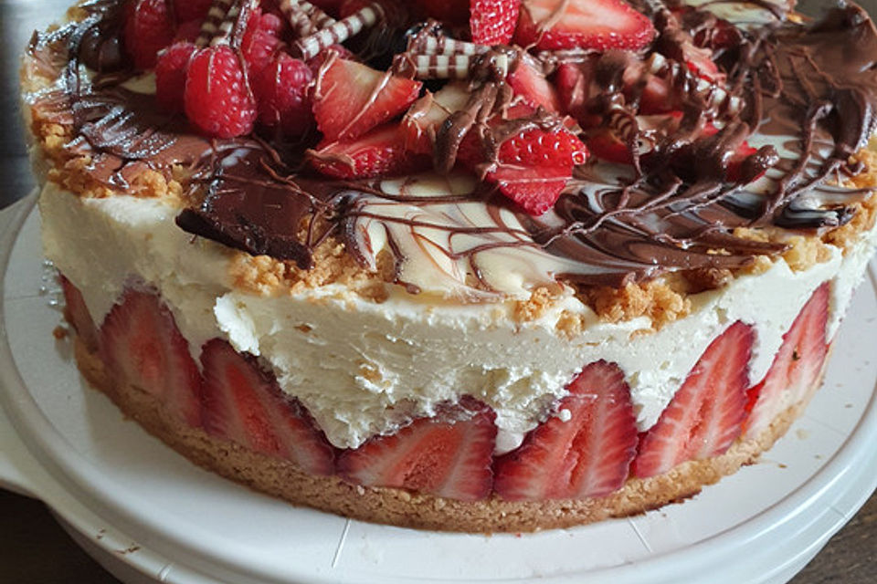 Streusel-Erdbeertorte Streusel-Erdbeertorte