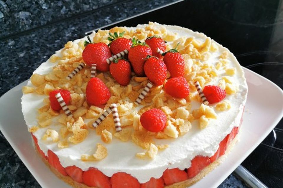 Streusel-Erdbeertorte Streusel-Erdbeertorte
