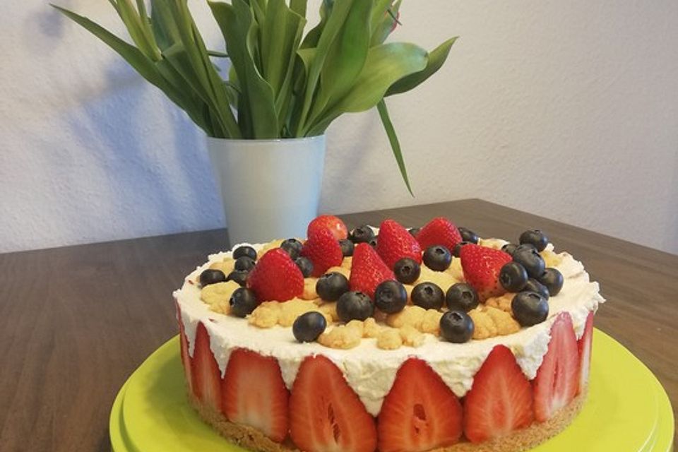 Streusel-Erdbeertorte Streusel-Erdbeertorte
