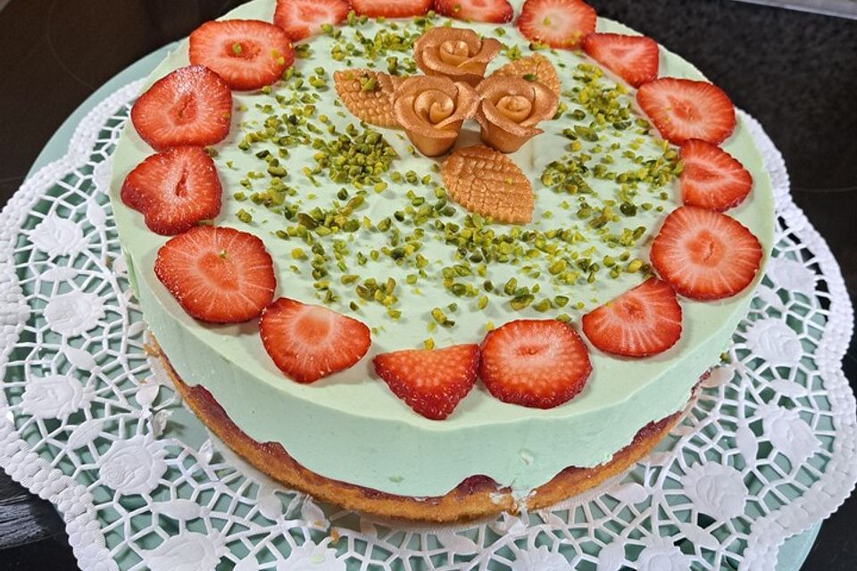 Streusel-Erdbeertorte Streusel-Erdbeertorte