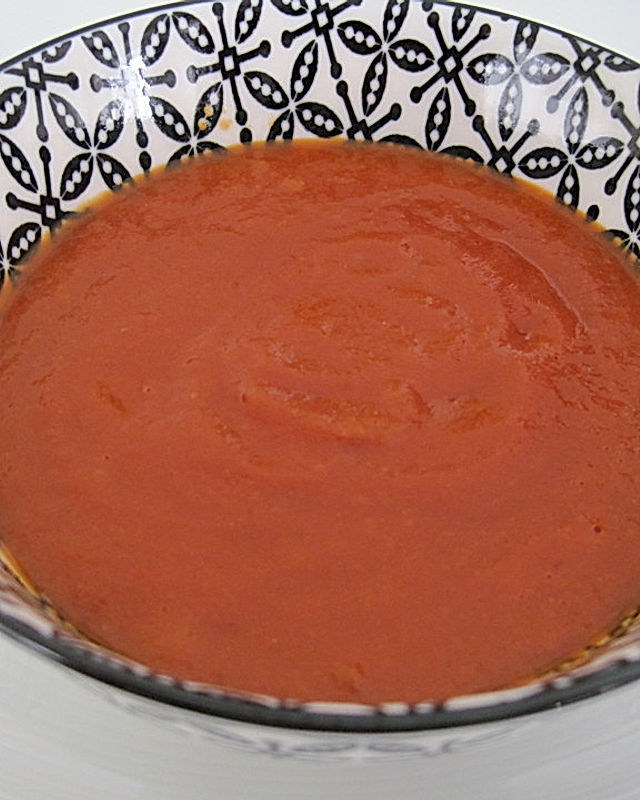 Selbstgemachter Curryketchup