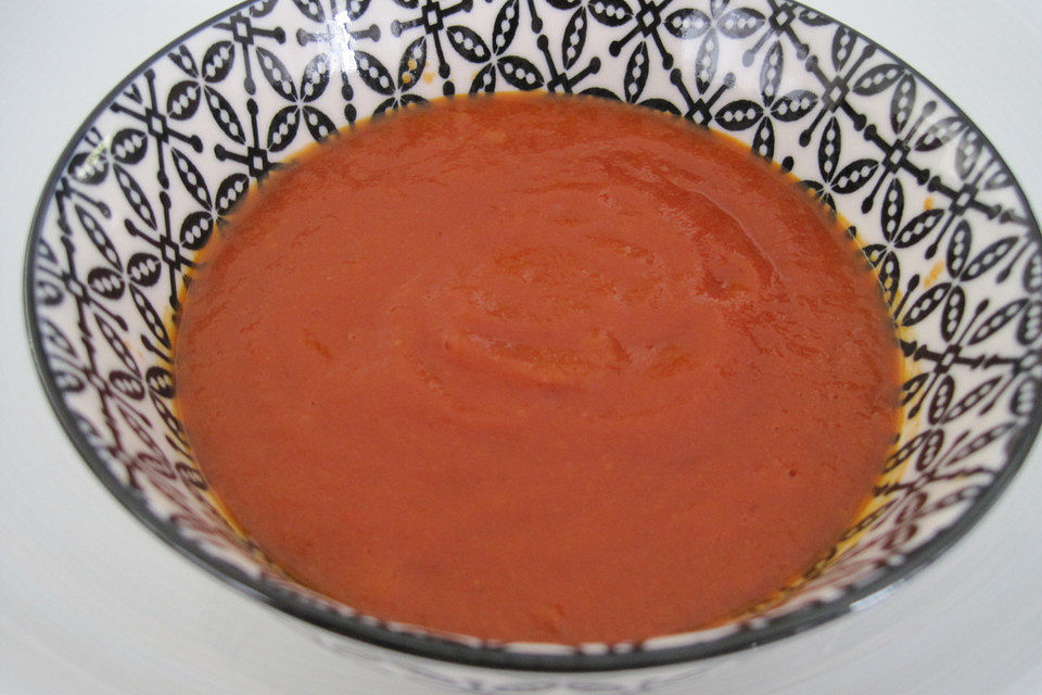 Selbstgemachter Curryketchup