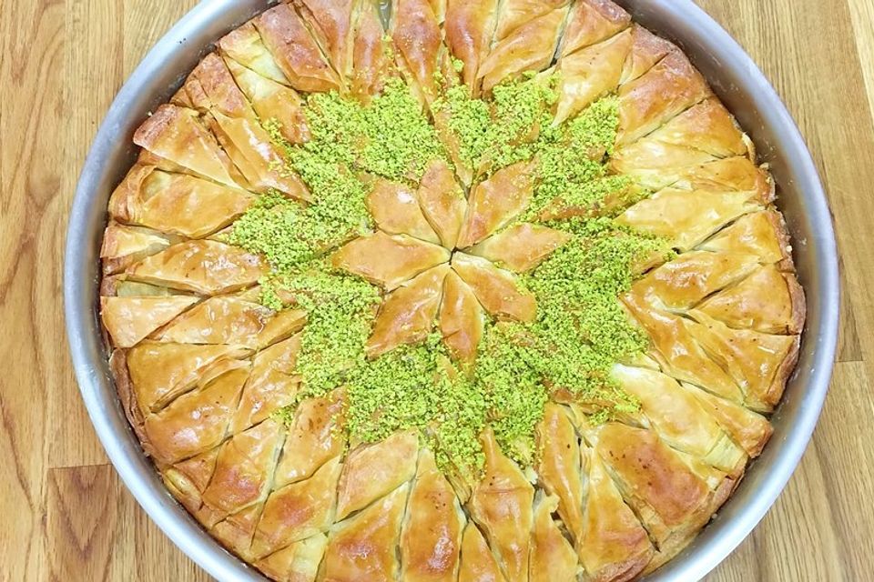 Selbstgemachte Baklava