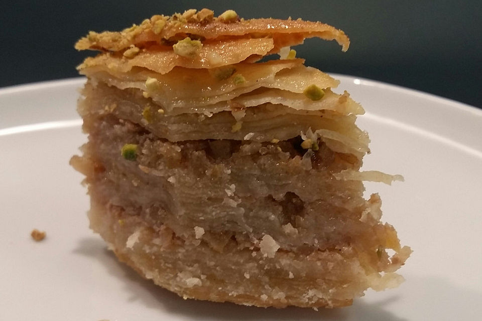 Selbstgemachte Baklava