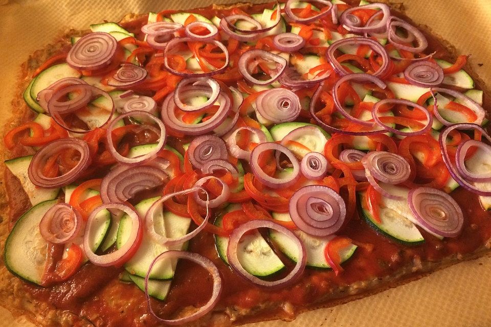 Thunfisch-Pizza