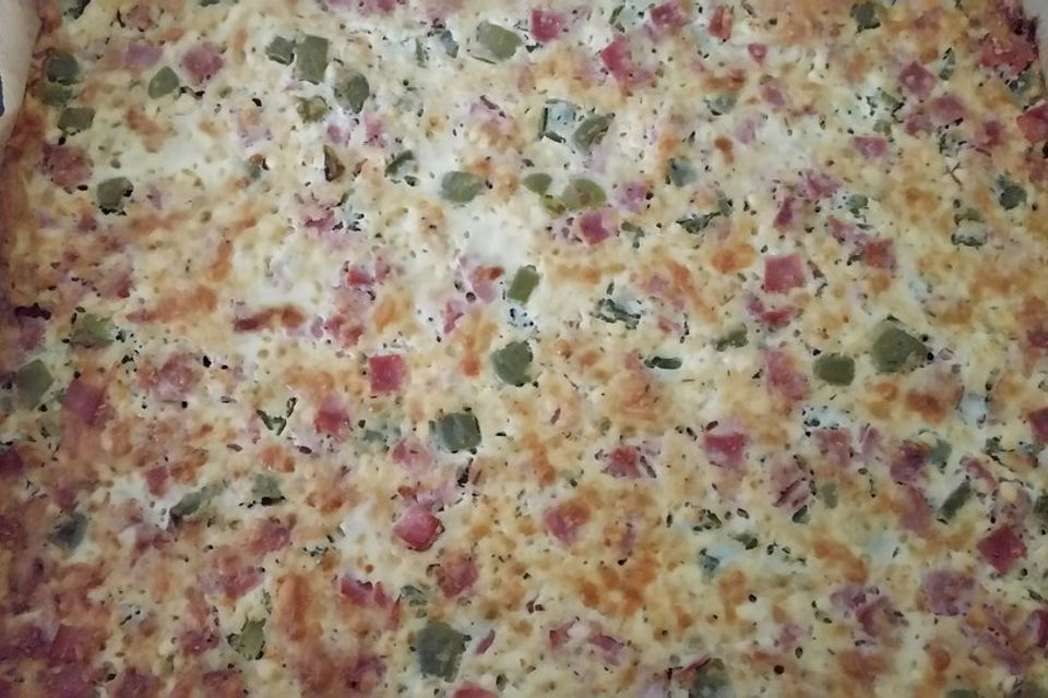 Low Carb Schüttelpizza