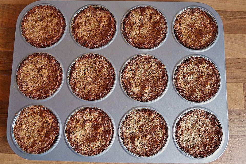 Möhrenkuchen oder -muffins