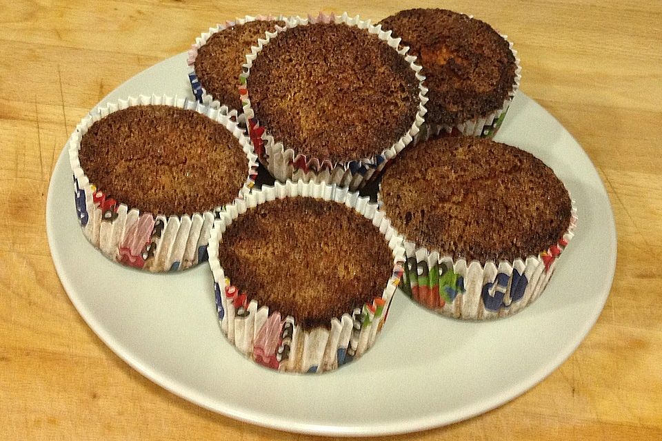 Möhrenkuchen oder -muffins