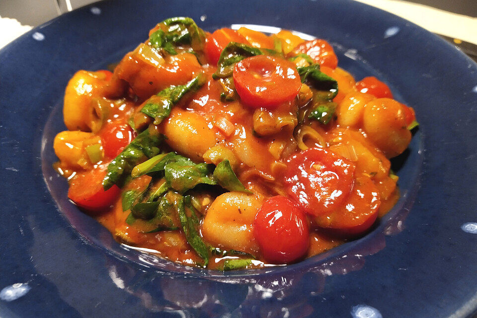 Gnocchi-Tomaten-Pfanne