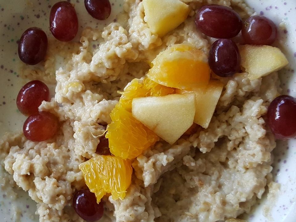 Porridge Mit Hafermilch