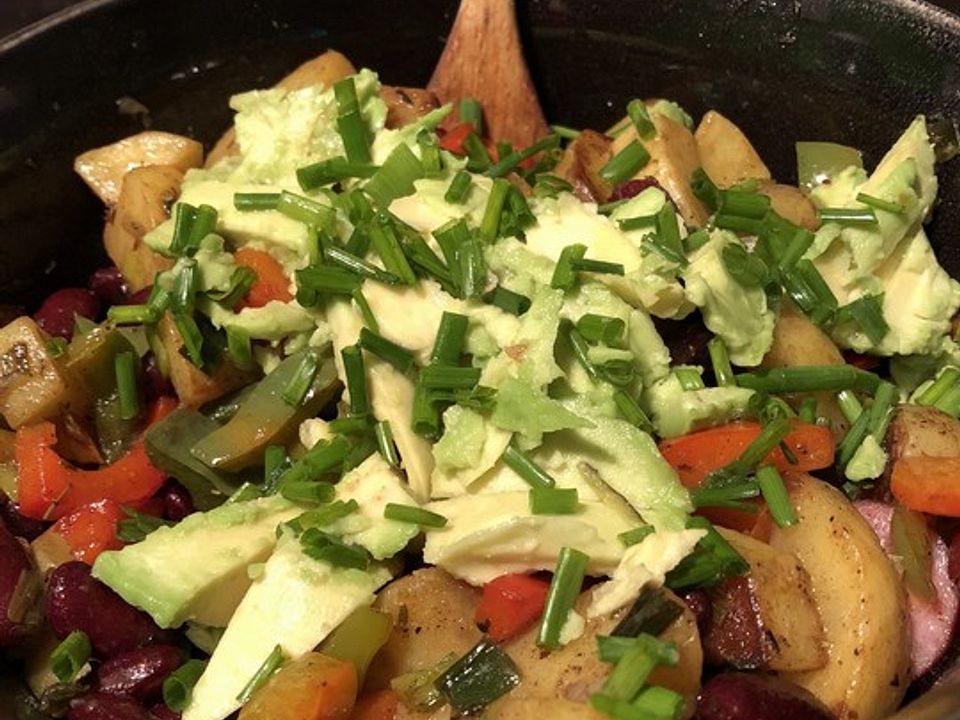 Mexikanische Frühstücks-Bratkartoffeln von energybird | Chefkoch