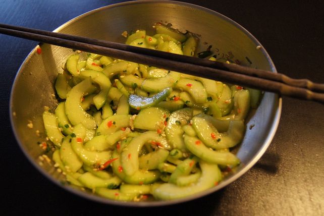 Scharfer koreanischer Gurkensalat von estesta| Chefkoch