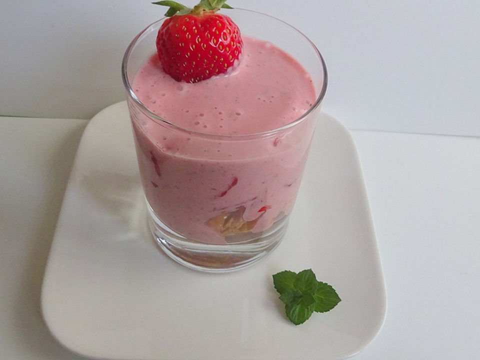 Erdbeer-Minze-Joghurt | Chefkoch
