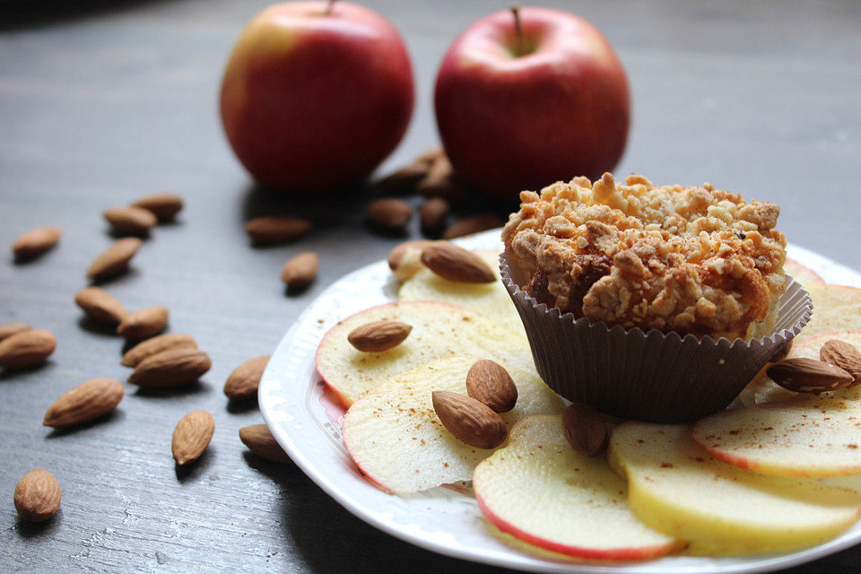 Apfel-Käsekuchen Muffins