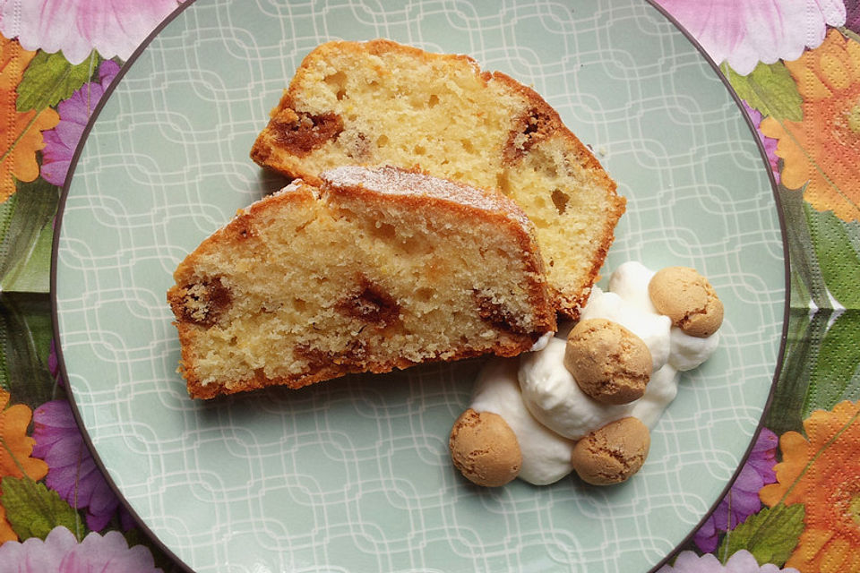 Amarettini-Mandel-Kuchen