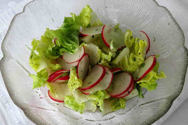 Blattsalat mit Radieschen von Juulee| Chefkoch