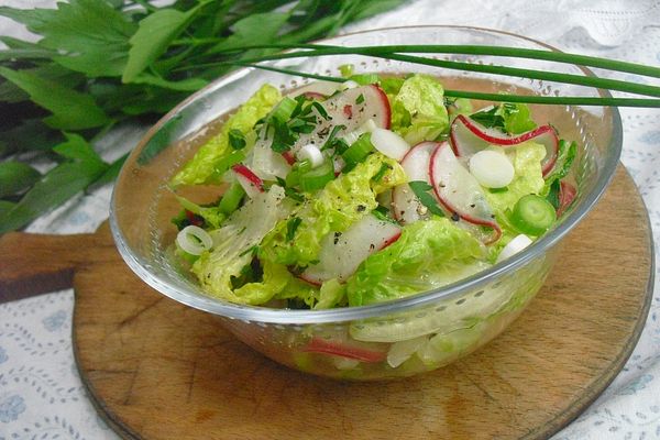 Blattsalat mit Radieschen von Juulee | Chefkoch