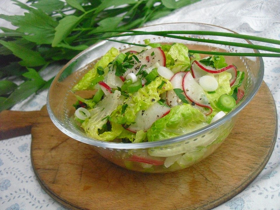 Blattsalat mit Radieschen von Juulee | Chefkoch