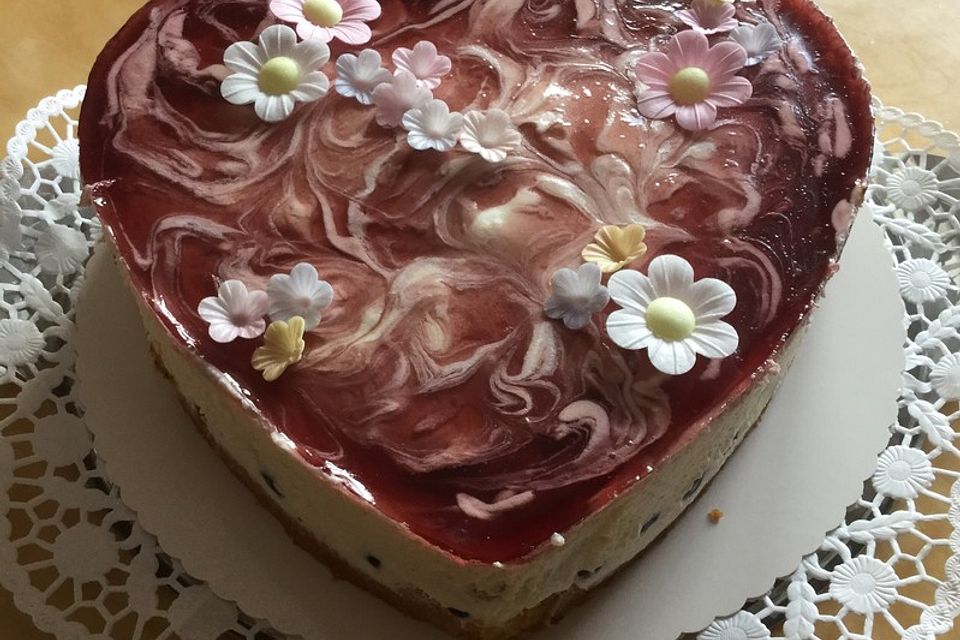 Heidelbeer-Joghurt-Torte