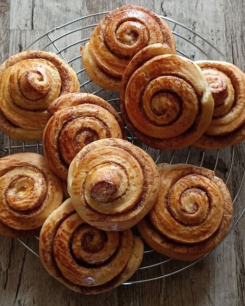Kleingebäck Hefeteig Süß