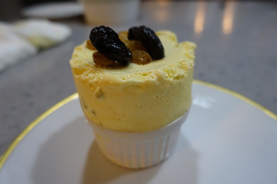 Geeistes Soufflé mit Calvados