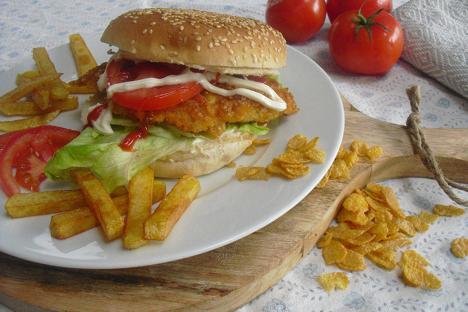 Crispy Chicken Burger