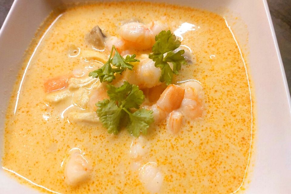 Tom Yam Gung Suppe