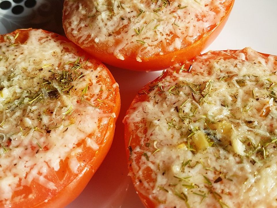 Gebackene Parmesan-Tomaten von carinalein | Chefkoch