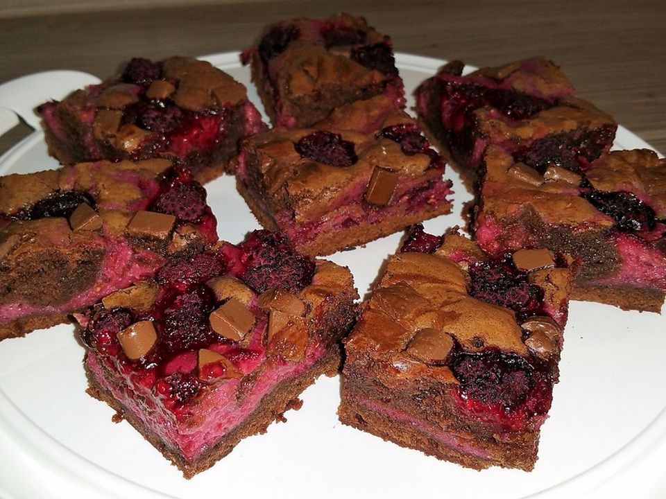 Himbeer-Brownies von _Cherrylein_| Chefkoch