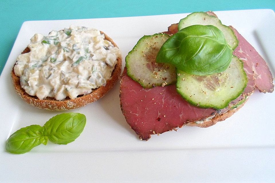 Roastbeef-Toastbrötchen