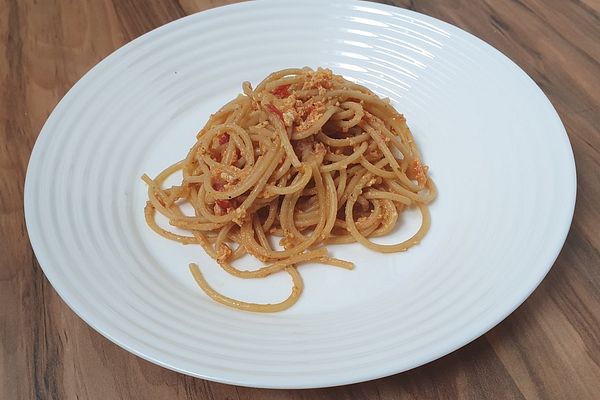 Nudelpfanne mit Tomate und Ei von Melonenmaedchen | Chefkoch