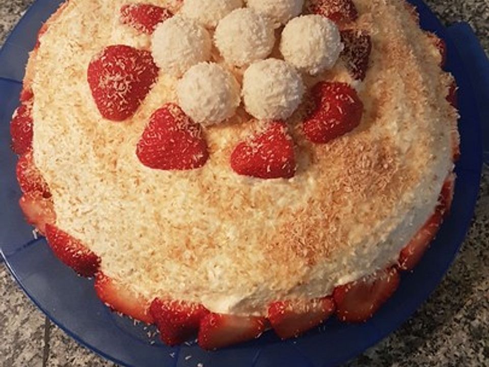 Raffaello-Erdbeer-Torte von Ann-Kristin97| Chefkoch