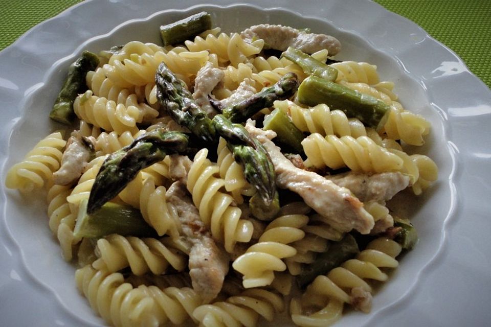 Spargel-Pasta