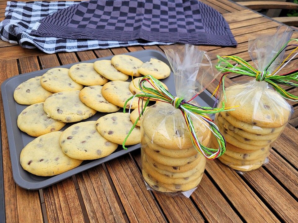 Chocolate Chip Cookies mit Nutellafüllung von Coolifio| Chefkoch