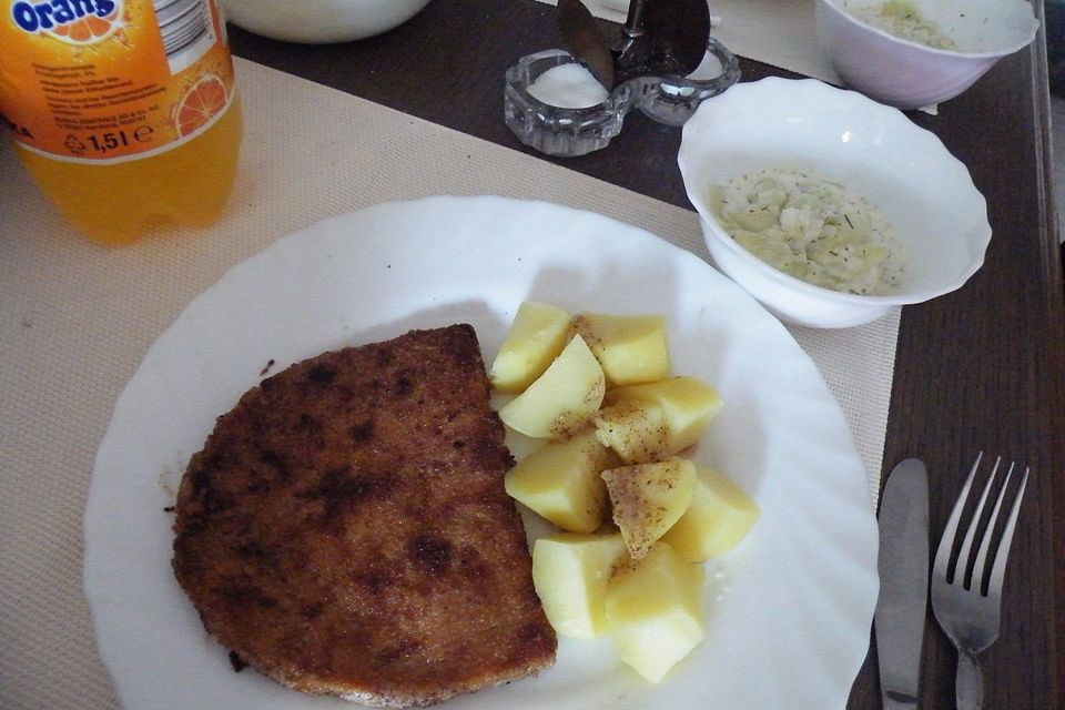 Gefülltes Pseudo-Schnitzel