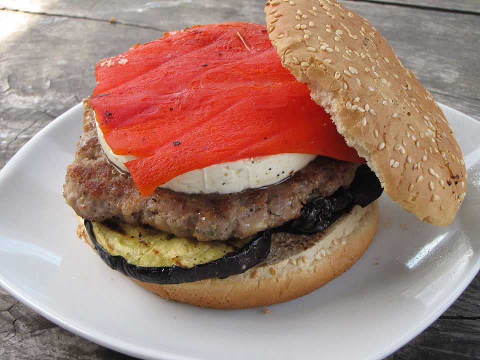 Burger auf griechische Art von kleemy| Chefkoch
