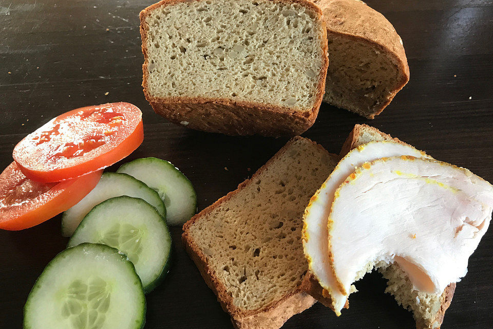 Weißes Low-Carb Brot