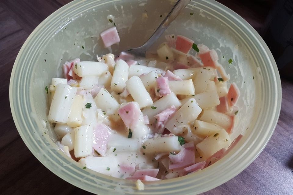 Spargel Schinken Salat