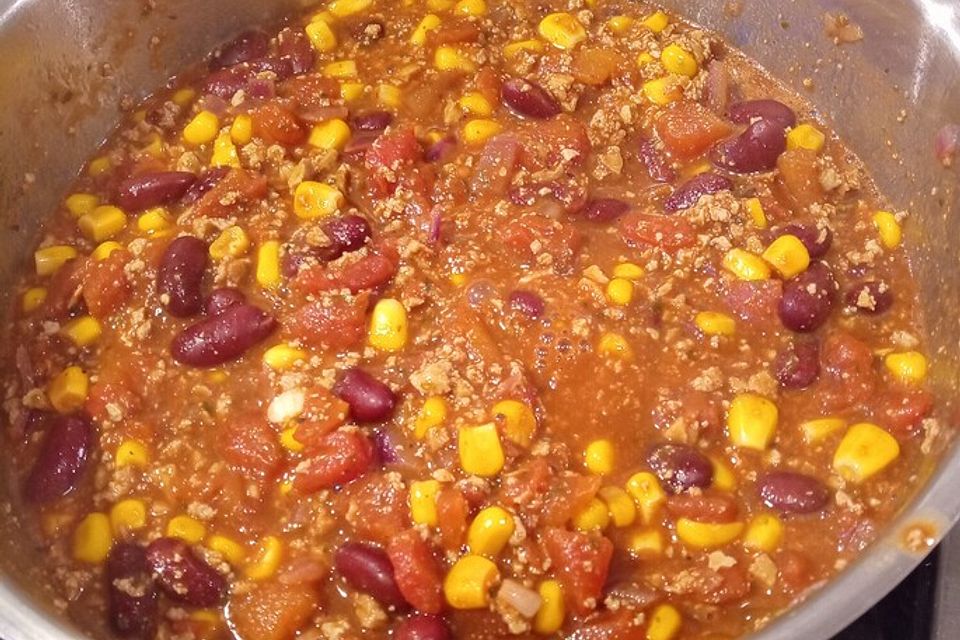 Veganes Chili sin carne