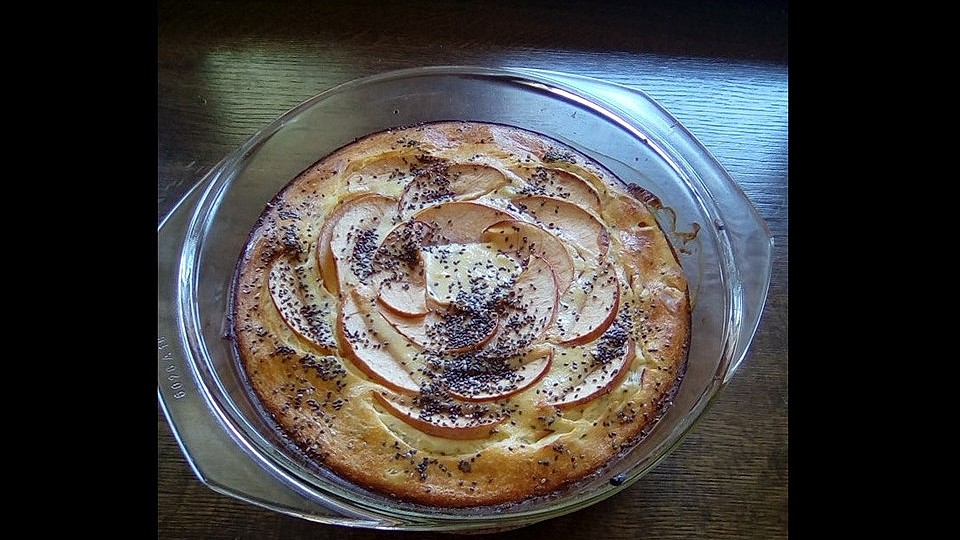 Low Carb Apfel Chia Quarkauflauf-image