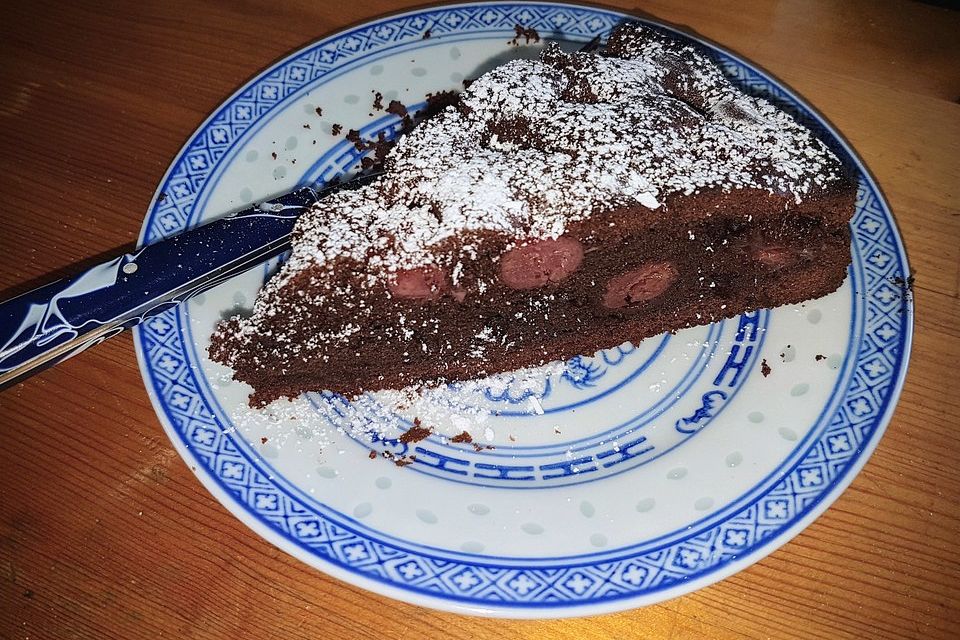 Schoko-Kirsch-Kuchen