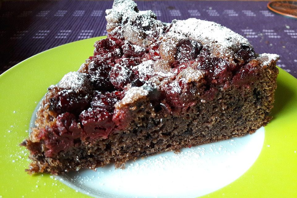 Schoko-Kirsch-Kuchen