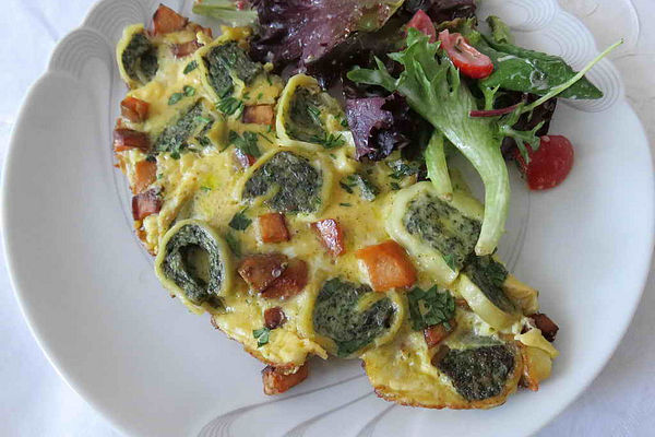 Maultaschen-Süßkartoffel-Frittata von Juulee | Chefkoch