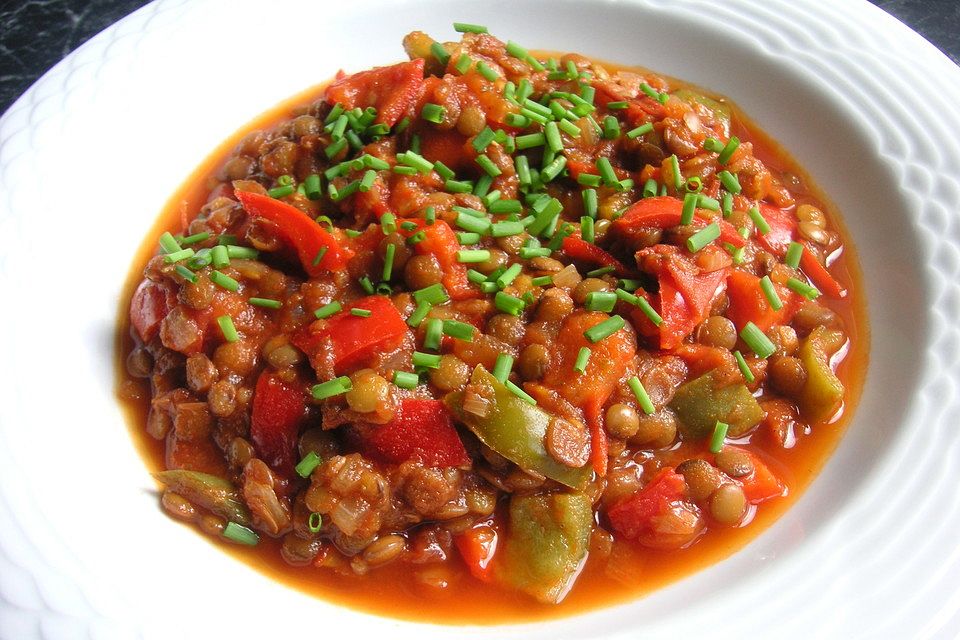 Mexikanische Chili-Linsen